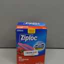 Ziploc Quart Food Storage Bags, Stay Open Design with Stand-Up Bottom, Easy to Fill, 80 Count