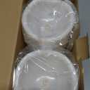 Homemory 10" x 4" Large Waterproof Outdoor Flameless Candles with Remote Control and Timer, Battery Operated Flickering LED Pillar Candles for Outdoor Lanterns, Porch, Long Lasting, Set of 2 (Ivory White)