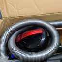 Eureka Bagless Canister Vacuum Cleaner, Lightweight Vac for Carpets and Hard Floors, Red, Whirlwind NEN110D