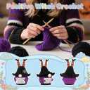 Get Well Gifts for Women Men, Handmade Crochet Healing Witch Cute Decor, Inspirational Motivational Encouragement Thinking of You Gift, After Surgery Recovery Cancer Care Feel Better Soon Decor