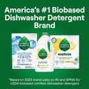 Seventh Generation Dishwasher Detergent Gel Lemon Scent 2 pack for sparkling dishes dishwasher soap 70 oz