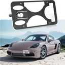 No Drill Front License Plate Holder Fits Porsche 718 Boxster and Cayman
Front Tow Hook License Plate Mount Durable Bumper Bracket Quick Install Car Tag Frame with Anti-Theft Screws