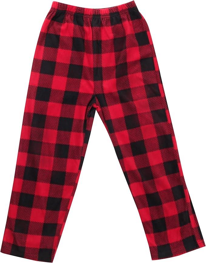 Plush Pajama Pants - Fleece PJs for Boys