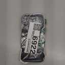 Jusy Compatible with MagSafe Striped Phone Case for iPhone 16, Cute Aesthetic Magnetic Soft TPU and Hard PC Protective Phone Cover for Women Girls (Matte)  Blue and White