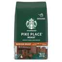 Starbucks Ground Coffee, Medium Roast Hot or Iced Coffee, Pike Place Roast, 28 oz , BBD: 25FEB2025