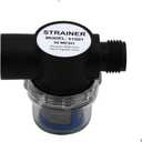 SEAFLO Water Pump Inline Strainer Filter (MN:51S01) - 1/2" NPSM Inlet/Outlet - RV Replacement- Compatible, Shurflo, and WFCO Pumps (01-Pack)