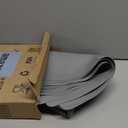 2Pack Large Silicone Mats for Kitchen Counter, 36''x24''(90cmx60cm) Heat Resistant Mat for Kitchen Island, Waterproof Multipurpose Countertop Protector, Light Gray