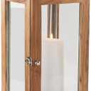 HD 16 IN METTAL/WOOD LANTER