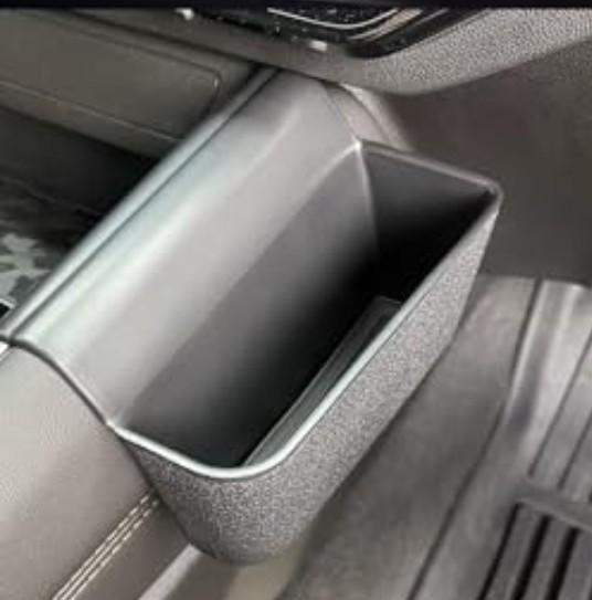 Muslogy Center Console Organizer & Shifter Storage Box Compatible with Chevy Colorado & GMC Canyon 2023 2024 2025 Accessories ABS Material Phone Pocket Secondary Tray(Console Tray+Shifter Storage Box)