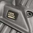 KEMIMOTO Floor Mats 4pcs Compatible with Can-Am Defender MAX HD 7/8/9/10 2016-2019 Anti-Slip All-Weather Protection Rubber Floor Liners for Front and Rear Seats (Without Corner Cut)