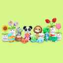 yes.sister Potted Crochet Kit (Roses) (purple red)