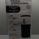 OVO 700 Airwatts Heavy Duty Powerful Central Vacuum System, Hybrid Filtration (with or Without Disposable Bags) 35L or 9.25Gal Bottom Load Dust Bin