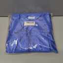 Newrara Unisex Shiny Kindergarten Graduation Gown Cap with Tassel (Blue)