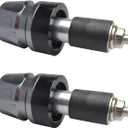 Universal 7/8" 22mm Motorcycle Handle Bar Ends Plug Sliders,Titanium