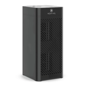 Medify MA-40 Air Purifier with True HEPA H13 Filter | 1,793 ft² Coverage in 1hr for Smoke, Wildfires, Odors, Pollen, Pets | Removal to 0.1 Microns | Black, 1-Pack