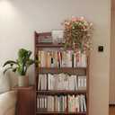 Artificial Hanging Flowers Plants for Outdoor Spring Decoration,2 Pcs Faux Silk Daisy with Eucalyptus Leaves,UV Resistant No Fade Look Real Violet for Outside Home Indoor Decor (Pink+Rose Red)