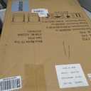 Garden 4 You TV Tray Table, Folding Dinner Tray With No Assembly Required, Sturdy Foldable Snack Eating Table for Living Room, 2PCS (White Marble)