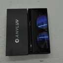ANYLUV Blue Light Glasses Men, Upgraded Carbon Fiber Temple Gaming Computer Glasses for Men Women Anti Eye Strain Clear Lens ((Everyday Protection) 01- Black)