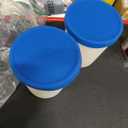 BALCI - Premium Ice Cream Containers (2 Pack - 1 Quart Each) Perfect Freezer Storage Tubs with Lids for Ice Cream, Sorbet and Gelato! - Blue