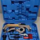 Camshaft Locking Tool Kit, Compatible with BMW B36 B37 B38 B46 B47 B48 B58 Engine, BMW Mini F20 F21 F30 F31 F48 F54 F55 F60 G20 G30 with T60 Socket Vanos Solenoid Valve Remove Wrench (21PCS)