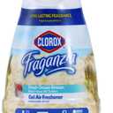 Clorox Fraganzia Cone Gel Air Freshener, Twist Open Adjustable Solid Air Deodorizer for Small Indoor Spaces, Continuous Fresh Ocean Breeze Scent for Bathroom Office Closet Odor Control, 6 Oz - 12 Pack