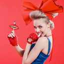 50 Pcs Valentine's Day Lollipop Holder Paper Tags Mouth Red Lips Candy Wrappers Card Decorations Craft Label Home DIY Wedding Party Supplies