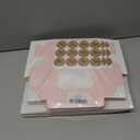 50Pcs 6x6x3 Cookie Boxes, Pink Bakery Boxes for Baked Goods, Cookies, Pastry, Strawberries, Macarons