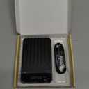 Portable External Hard Drive Storage Expansion Mobile HDD USB 3.0 USB-C for PC, Mac, Desktop, Laptop, PS4, Xbox One X/S, Xbox 360, Office & Game (Black, 1TB)