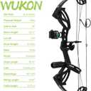 Compound Bow Set for Youth,Beginners Bow and Arrow Set,Right Handed,Draw Length 18"-27",10-30Lbs Draw Weight,260fps, Luxury set
