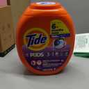 Tide PODS laundry detergent pacs, 3-in-1 Stain Remover, Odor Fighter, Color Protector, 112 Count, HE compatible, Spring Meadow Scent