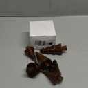 Namalu 6 Pcs Mini Wooden Christmas Trees for Crafts Farmhouse Wood Christmas Trees Small Figurines Vintage Tiny Xmas Table Centerpiece Rustic Unfinished Tabletop for DIY Craft Art Decoration(Brown)