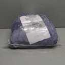 Heated Blanket Throw 50" x 60" - Soft Flannel Sherpa Electric Blanket Throw with 5 Heating Levels & 4 Hours Auto Off, Machine Washable, Ideal Gift for Grandma (Purple)