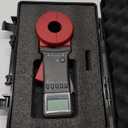 ETCR2100A+ Ground Earth Resistance Clamp Tester 0.01-200 Earth Loop Resistant Clamp Meter with LCD Display for Electric Power Telecommunications Oil Field