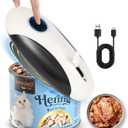 Rechargeable Electric Can Opener, Hands Free for seniorsFood Safe Automatic Can Opener with Smooth Edge,Easy to Use,Works with All Standard Cans