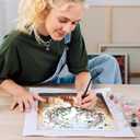 Ravensburger Relax CreArt Magnificent Encounter Canvas Paint by Numbers Kit | Perfect DIY Art Gift for Adults, Stress Relief, and Creative Hobby