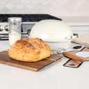 Nordic Ware Simply Sourdough Complete Bread Baking Kit BAKING PAN INCLUDED, Dual use Banneton lid, 22pg Guide book w/Recipes, Danish Whisk, Starter Jar, Cutter, Lifting Mat, Scraper, Cotton Liner, 9pc Kit