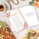 Heartfelt Birthday Card for Daughter, Sentimental Graduation Card, Sweet Poem Birthday Gift from Mom Dad, Loving Gift Ideas for Daughter
