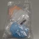 Silicone Toe Separators for Women & Men, 4 Packs Toe Separators Bunion Corrector Cushion, Breathable Soft and Comfortable Gel Foot Cushions, Multiple Colors (4 Pairs)