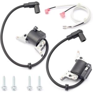 0G3324BSRV 0K63030SRV Ignition Coil Module 2 Pack Compatible with Generac GTV760 GTV990 GTV-760 GTV-990 25 & 27 HP Engines Replaces 0G3224TA 0D4686 Ignition Coil