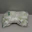 ZINHO 60 Branches Wisteria Hanging Flowers, Artificial White Wisteria Flowers Garland for Wedding Arch Ceremony Party Garden Home Backdrop Decor