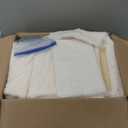 5-in-1 Cat Wall Shelves, Multi-Level Cat Climbing Furniture, Perch & Lounge for Indoor Cats, Space-Saving Wall Mounted Shelves for Play & Rest (Natural Wood) - White