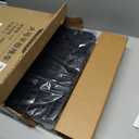 Folding Trolley for Moving, 500 lbs Heavy Duty Luggage, 4 Wheel Foldable, Expandable Platform with Bungee Cord, Portable Moving Utility Carts Cart Utility Carts Trolley Cart, (Black, L)