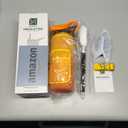 40 oz Insulated Water Bottle | Thickened Stainless Steel Vacuum Metal | Portable Sports Water Jug for Gym and Hiking with Straw, Carrier Bag, Handle Strap | BPA-Free 40 oz (Gradient Orange)