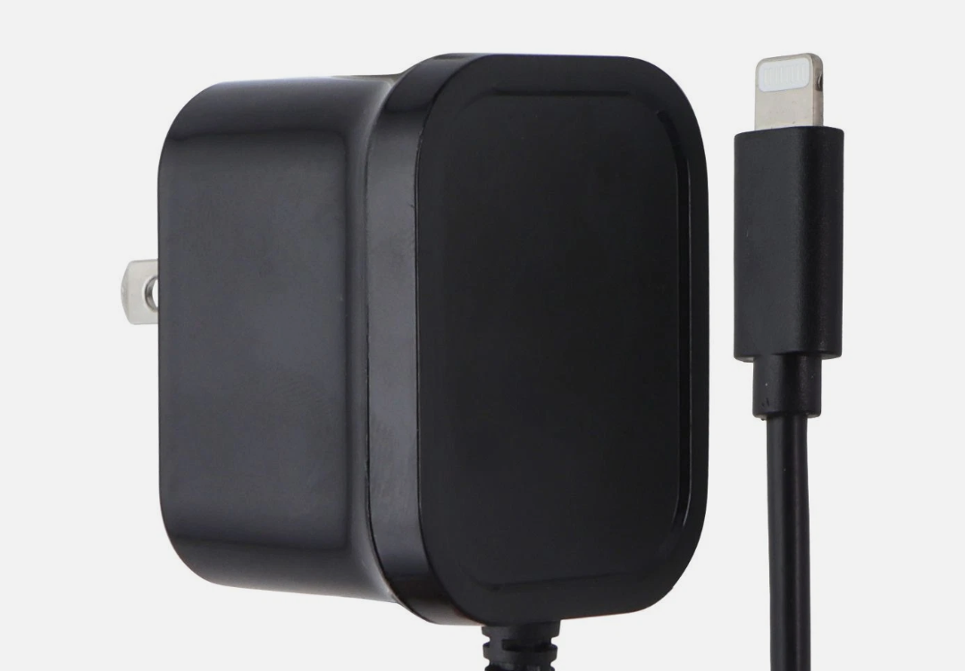 ZGEAR (12W) 8-Pin Wall Charger - Black (WC-APP8PNM2A)