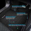 Floor Mats & Cargo Liner for 2023 2024 2025 Honda Accord (Include Hybrid) All Weather Protection TPE Rubber Full Set Automotive Floor Liners for Accord Accessories, Odorless Anti-Slip, Black (2023 2024 2025 accord floor mats & cargo mat)