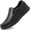 Men's Slip On Casual Loafers, Comfortable Walking Shoes for Men, Lightweight Dress Shoes for Office Driving (9, Black)