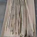 50 Pack 8ft Bamboo Plant Stakes for Wood Garden Sticks Wooden Plant Supports Bamboos Bamboo Trellis Crafts, Size 8'