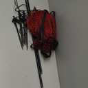 Driveway Net for Kids Safety - LUTICO 20 FT Wide 38 inch Tall Driveway Gate to Stop Basketballs Rolling to Street - No Retractable Driveway Guard Fence Outdoor to Keep Yard Playtime Safety (Red)