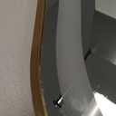 Irregular Led Bathroom Mirror- Gold 20"x36" Single Piece