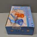 Dreamon Beach Toys, 2 Packs Travel Sand Toys for Kids Ages 4-8 | 10 PCS Sandcastle Building Kit with Collapsible Bucket, Mesh Bag, Sand Sifter, Shovel & Rake, Beach Essentials for Kids